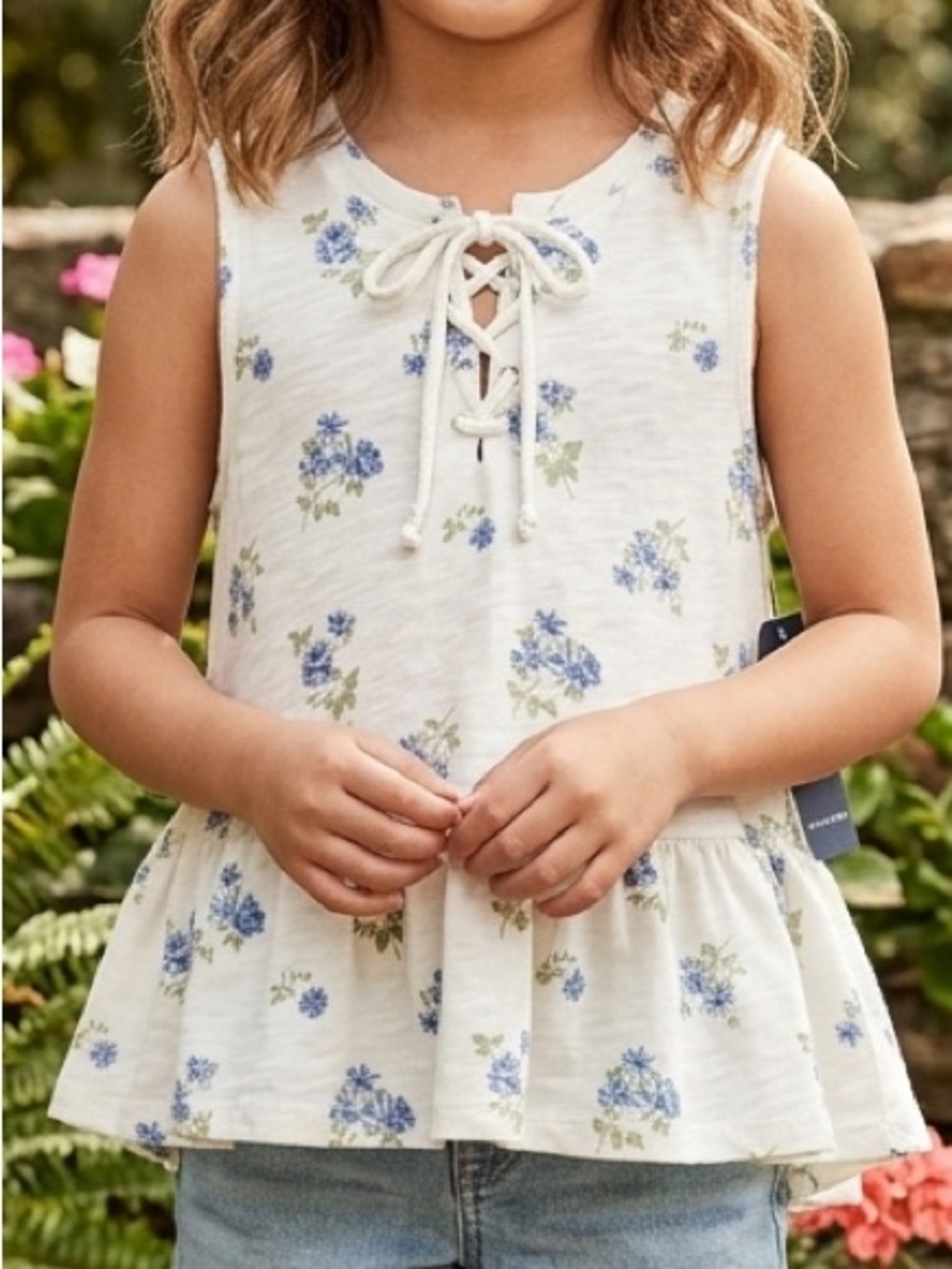 Lucky Brand Sleeveless BohoTop